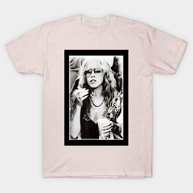 Stevie Nicks Vintage T-Shirt by komplenan